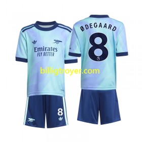 Billige Fotballdrakter Arsenal Odegaard 8 Barn Tredjedraktsett 2024/25 Kortermet
